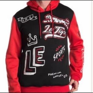 Le Tigre Boom Hoodie Sweatshirt NWT